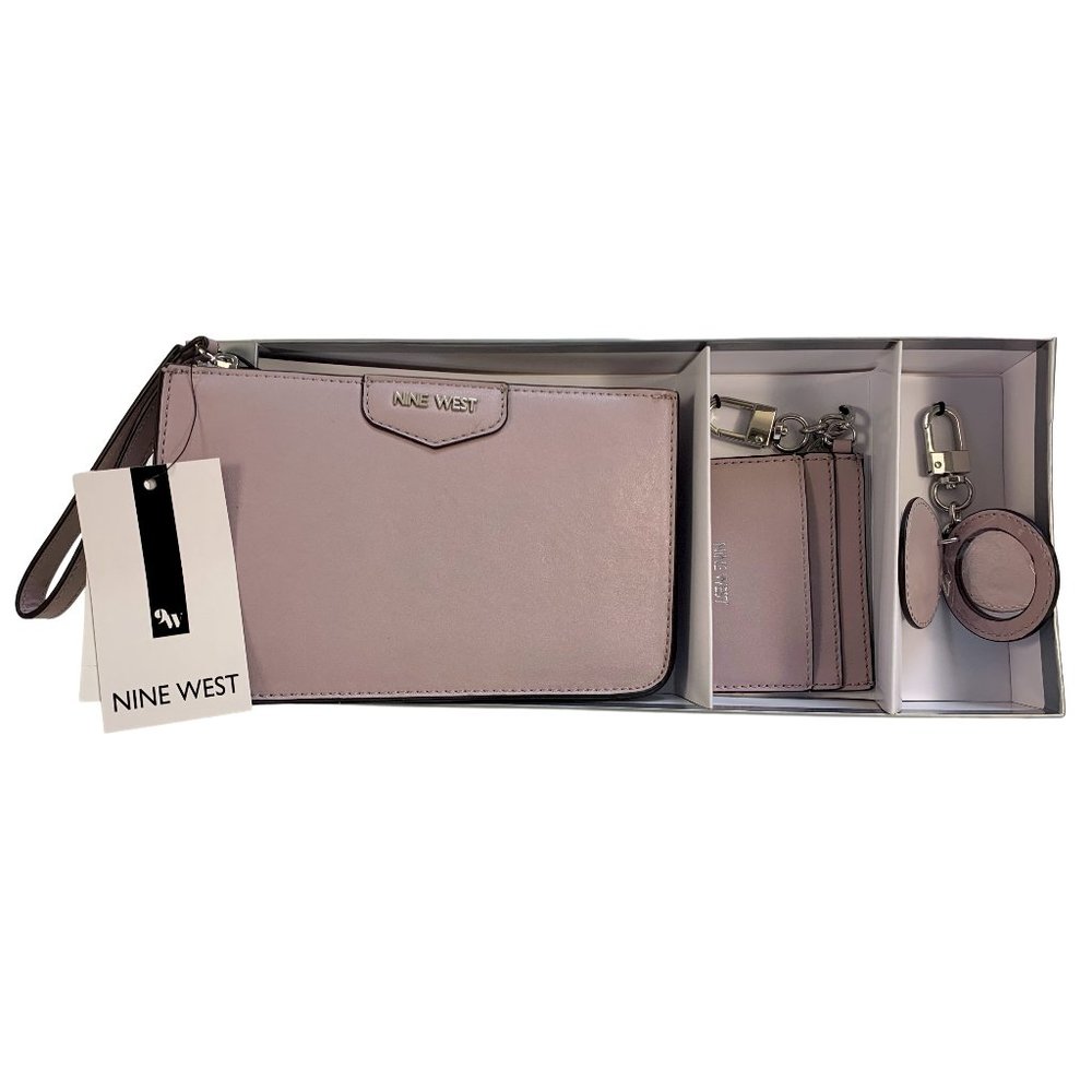 Nine West Hunny SLG 3 Piece Set Wristlet NWT - Picture 1 of 4
